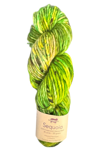 Lime Twist Baah Yarn Sequoia