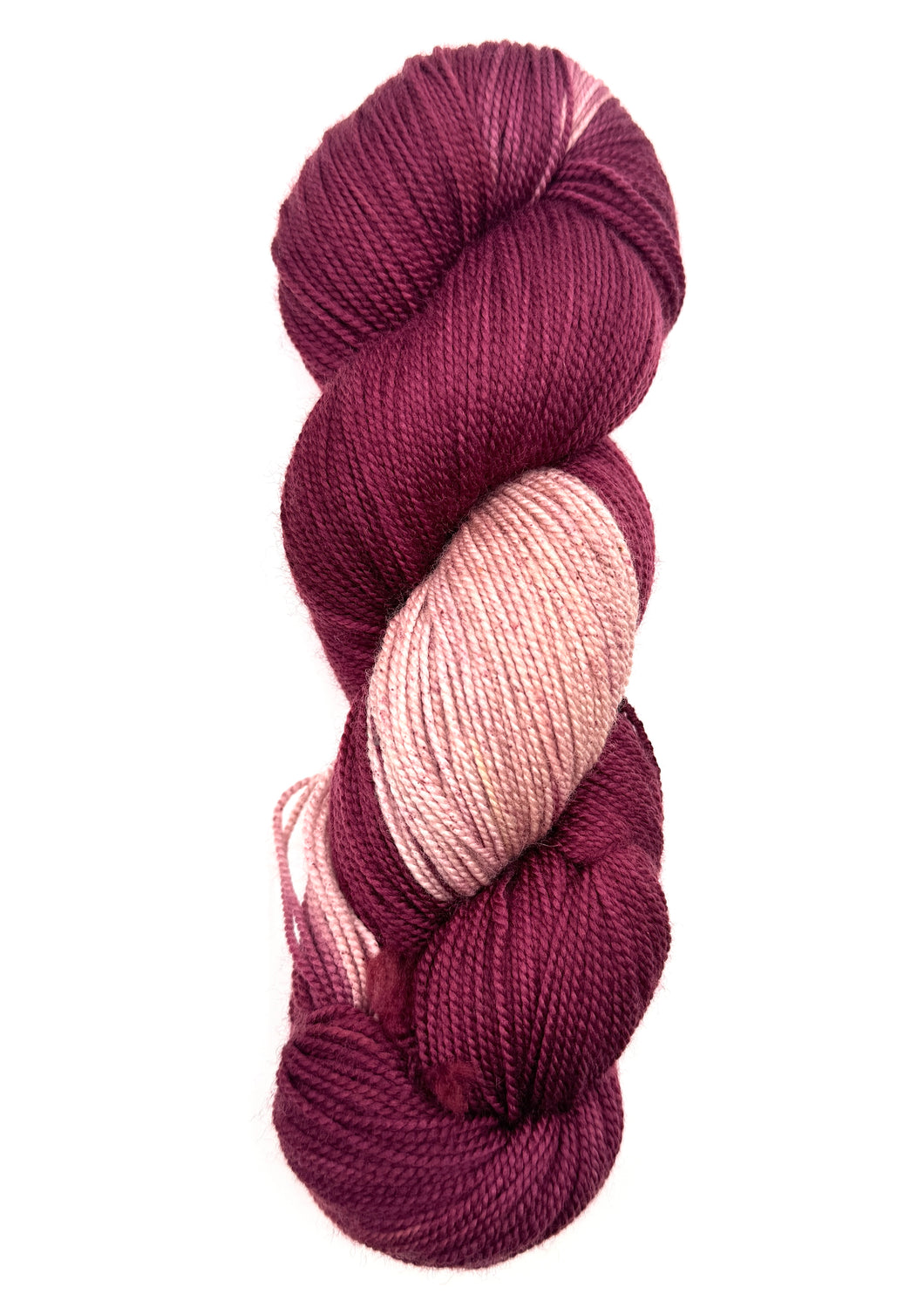 Cabernet Twist Assigned Pooling Baah Yarn Shasta