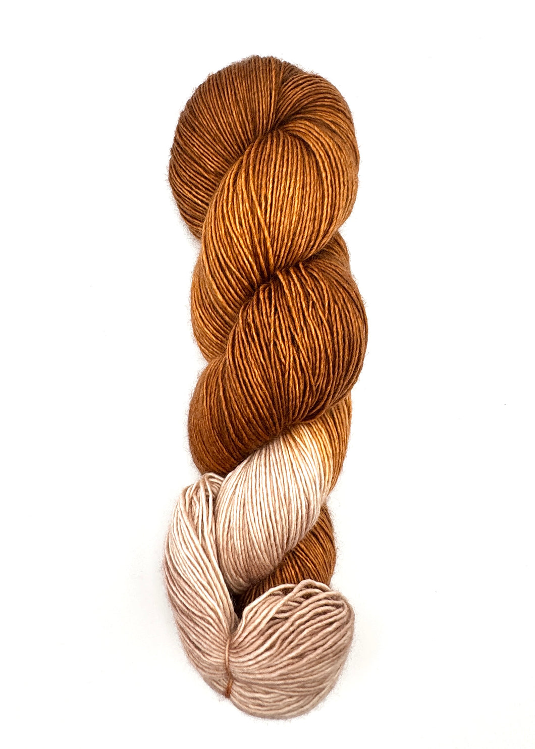 Bronze Twist Baah Yarn Footloose Sock Yarn Assigned Pooling